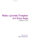 Make a Joomla Template in 5 Easy Steps phần 1