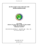 Giáo trình Kỹ thuật điện và điện tử công nghiệp (Nghề: Cắt gọt kim loại - Cao đẳng) - Trường Cao đẳng Cơ giới (2019)