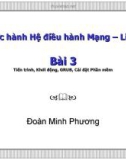 Thực hành Hệ điều hành Mạng – Linux - Bài 3a