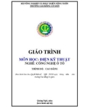 Giáo trình Điện kỹ thuật (Nghề: Công nghệ ô tô - Cao đẳng) - Trường Cao đẳng Cơ giới