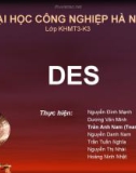 Giới thiệu về DES