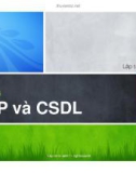 Lập trình web - Chương 6 PHP và CSDL