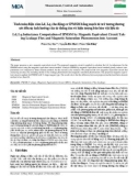 Tính toán điện cảm Ld, Lq cho động cơ IPMSM bằng mạch từ trở tương đương xét đến sự ảnh hưởng của từ thông tản và hiện tượng bão hòa vật liệu từ