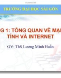 Bài giảng Lý thuyết mạng máy tính: Chương 1 - ThS. Lương Minh Huấn