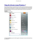 Tăng tốc tắt máy trong Windows 7