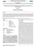 A single-stage neutral point clamp inverter with reduced voltage stresses on power elements