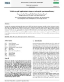 Vehicle-to-grid application to improve microgrid operation efficiency