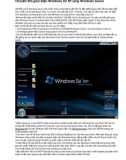 Chuyển đổi giao diện Windows từ XP sang Windows Seven