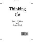 Thinking in C# phần 1