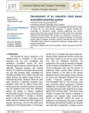 Development of an industrial robot based automated assembly system