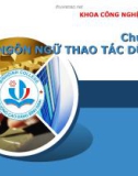 Bài giảng Hệ quản trị cơ sở dữ liệu MSSQL 2005: Chương 3 - Hồ Thị Anh Đào