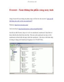 Everest – Xem thông tin phần cứng máy tính
