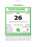 tVietCalendar 1.1