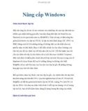 Nâng cấp Windows