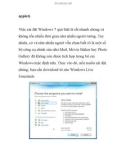 Xử lý những lỗi người dùng thường gặp với Windows 7- P4