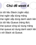 Cấu trúc dữ liệu Stack