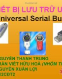 Báo cáo: THIẾT BỊ LƯU TRỮ USB (Universal Serial Bus )