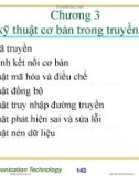 Bài giảng Kỹ thuật truyền số liệu - Chương 3: Các kỹ thuật cơ bản trong truyền dữ liệu