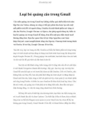 Loại bỏ quảng cáo trong Gmail