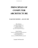 PRINCIPLES OF COMPUTER ARCHITECTURE phần 1