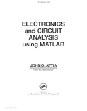 Electronics and Circuit Analysis using MATLAB