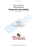 Biyani s Think Tank Concept based notes Corporate Accounting