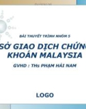 Sở giao dịch chứng khoán Malaysia