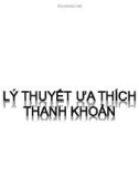 Bài giảng Lý thuyết ưu thích thanh khoản