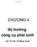 Bài giảng Tài chính tiền tệ: Chương 4 - TS. Trần Thị Mộng Tuyết