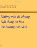 Bài giảng về Thuế gía trị gia tăng