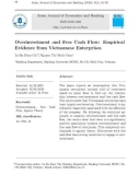 Overinvestment and free cash flow: Empirical evidence from Vietnamese enterprises