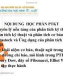 Bài giảng Nguyên lý phân tích mẫu hình đồ thị - Nguyễn Ngọc Huy