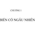 Bài giảng Xác suất thống kê - Chương 1: Biến cố ngẫu nhiên (Trường ĐH Thương mại)