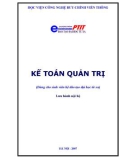 Kế toán Quản trị (Ths ĐInh Xuân Dũng. Ths Nguyễn Văn Tuấn. Ths Vũ Quang Kết) - 1