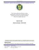 The Internal Revenue Service Is Not Adequately Protecting Taxpayer Data on Laptop Computers and Other Portable Electronic Media Devices