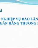 Nghiệp vụ bảo lãnh ngân hàng thương mại