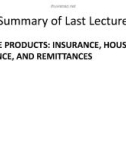 Lecture Micro financing and micro leasing - An Introduction - Lecture 14