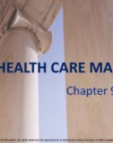 Lecture note Public finance (10th Edition) - Chapter 9: The health care market