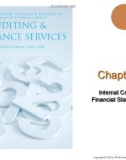 Lecture Auditing and assurance services (International edition) - Chapter 6: Internal control in a financial statement audit