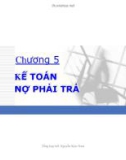 Bài giảng Kế toán nợ phải trả - Nguyễn Kim Nam