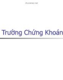 Bài giảng về Thị trường chứng khoán