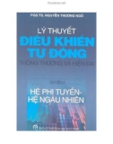 Lý thuyết điều khiển tự động (Quyển 3): Phần 1