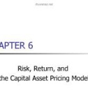 Lecture Managerial finance - Chapter 6: Risk, return, and the capital asset pricing model