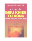 Lý thuyết điều khiển tự động (Quyển 1): Phần 1