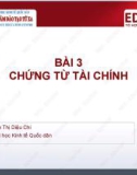 Bài giảng Thanh toán quốc tế: Bài 3 - TS. Nguyễn Thị Diệu Chi