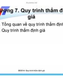 Quy trình thẩm định giá