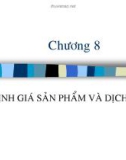 Bài giảng Kế toán quản trị: Chương 8 - TS. Lê Đình Trực