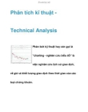 Phân tích kĩ thuật - Technical Analysis