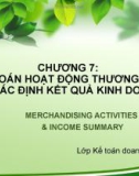 Bài giảng Kế toán tài chính 1: Chương 7 - ĐH Kinh tế TP. HCM