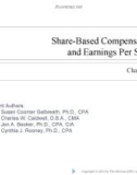 Lecture Intermediate accounting - Chapter 19: Share-based compensation and earnings per share